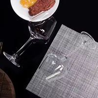 Gobelets en plastique transparent de haute qualité en forme d'œuf pour le vin et le whisky, pour le champagne