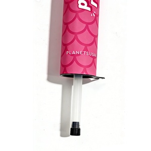 Convenient Packaging Food Grade Paper Tube Packaging Kraft Paper Tube Push up Paper Tubes for Sushi Easy-to-eat Sushi <b>Box</b> - Product Image 2