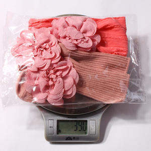 Детский комплект из двух предметов с повязкой на голову и носками, удобная жаккардовая Детская повязка на голову, Детские аксессуары для волос и носки - Product Image 4