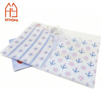 Carpeta de Archivo Personalizada A5 con Diseño Náutico de Dibujos Animados, Impresa en A4, de Plástico PP con Cierre a Presión, Impermeable y Transparente, para Papelería