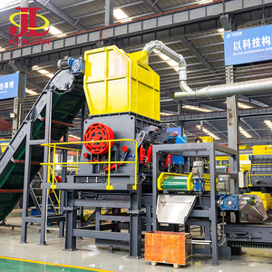 Nhà máy cao su lốp Shredder giá chất thải lốp xe tái chế máy nhà máy lốp xe phế liệu tái chế dây chuyền sản xuất - Product Image 4