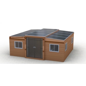Casa Contenedor con Techo Solar que Proporciona Energía Fuera de la Red para Estaciones Meteorológicas Remotas - Product Image 1