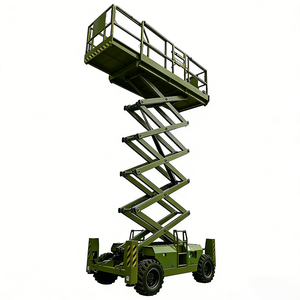 Plateforme élévatrice tout-terrain premium 12m 14m 450kg pour terrains accidentés Livraison rapide - Product Image 4