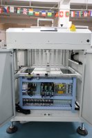 Nuova Macchina di Smistamento Semplice NG/OK con PLC per Processi Post-AOI/SPI di Assemblaggio PCB SMT, Modelli Hlx-F390/Hlx-F460, Potenza 1.5kW, 1 Anno di Garanzia