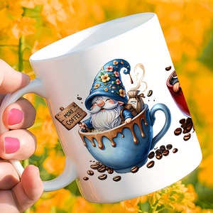 11 Oz tazza di caffè nano in ceramica marchio Diytree citazioni interessanti Design colorato riutilizzabile per natale - Product Image 4