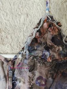 Nuevo Sexy Mesh Printing Sexy Pijamas Perspectiva <span class=keywords><strong>Traje</strong></span> floral al por mayor - Product Image 4