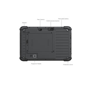 Industrial Computer 4G Rugged Tablet PC Kid Proof Rugged Tablet Rugged 10inch Pc Tablet windows Rj45 2d Scanner - Product Image 2