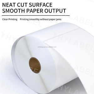 สติกเกอร์บาร์โค้ดขนาด 76 มม. x 50 มม. แบบม้วน พิมพ์ฉลากความร้อนโดยตรง ฉลากความร้อนสำหรับใบนำส่งสินค้า สติกเกอร์ฉลากความร้อนสำหรับการจัดส่ง - Product Image 3