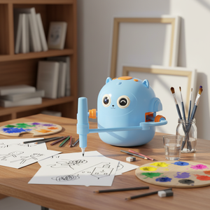 Robots de <span class=keywords><strong>dessin</strong></span> éducatifs automatiques pour enfants avec fonctions interactives, vente en gros - Product Image 1