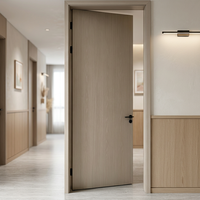 Acheter Porte Coupe-feu Extérieure Commerciale pour Hôtels et Hôpitaux, Porte Coupe-feu en Bois Massif et Cadre en Gros