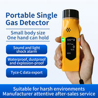Mine Single Gas Detector Honeywell Sensor H2S ATEX IECEX CE Single Gas Detector