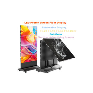 Xách tay LED điện tử màn hình Poster ngoài trời Màn hình LED hiển thị đầy đủ màu sắc tùy chỉnh trong nhà LED hiển thị cho quảng cáo di động - Product Image 1