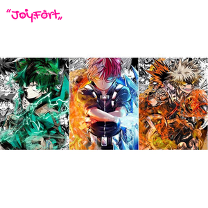 Nuovissimo Design Anime <span class=keywords><strong>My</strong></span> Academia <span class=keywords><strong>Poster</strong></span> Lenticolari 3D con 3 Personaggi che Cambiano Immagine, <span class=keywords><strong>Poster</strong></span> 3D Flip Manga per Decorazione Murale - Product Image 2