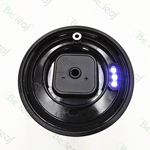 Vase à chicha électrique LED <span class=keywords><strong>Beleaf</strong></span> 002 Free Shape, rechargeable 20000mAh 7.2V, noir, avec batterie au lithium miroir – Vente en gros - Product Image 3