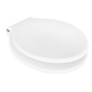 Couvre-siège de toilette carré moderne pour Azzurra Giunone Vase, pour salle de bain, bidets électroniques, en bambou, bois, PP et urée - Product Image 2