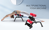 Table d'inversion compacte pour exercices à domicile, étireur dorsal avec angles réglables, certifié par brevet. Distributeurs recherchés.