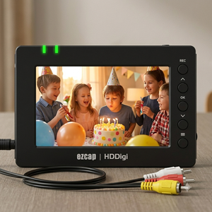Ezcap277 Enregistreur <span class=keywords><strong>vidéo</strong></span> HDMI portable, dispositif <span class=keywords><strong>de</strong></span> capture analogique autonome, pas <span class=keywords><strong>de</strong></span> PC nécessaire, stockage sur carte SD, lecture <span class=keywords><strong>de</strong></span> capture instantanée, haut-parleur - Product Image 1