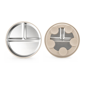 Juego <span class=keywords><strong>de</strong></span> Vajilla <span class=keywords><strong>de</strong></span> Silicona <span class=keywords><strong>para</strong></span> Niños, <span class=keywords><strong>Platos</strong></span> <span class=keywords><strong>de</strong></span> Acero Inoxidable con Succión <span class=keywords><strong>para</strong></span> Bebés, Vasos, Tazones, Plato <span class=keywords><strong>para</strong></span> Comida, Babero - Product Image 5