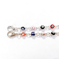 Pulsera Elástica de Aleación con Bloques de Color Esmaltados ChuYao al por Mayor para Fiesta, Joyería Personalizada para Mujer
