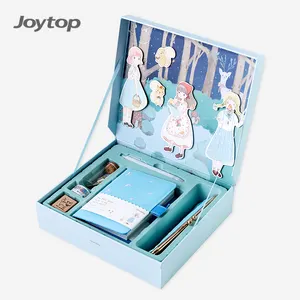 Ownday 101273 custom Promotion Back to School Kids School Cute Stationery Notebook Gift Box Set