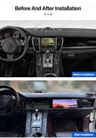 ACAR nouveauté Android interactif double écran avec Navigation GPS sans fil Carplay autoradio pour Porsche Panamera 2010-2016