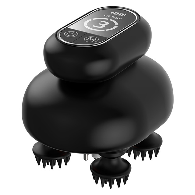Nowcozy Scalp Massager Electric, Portable Head Massager Scalp Stress Relax, Waterproof Massage Rechargeable Gifts for Her