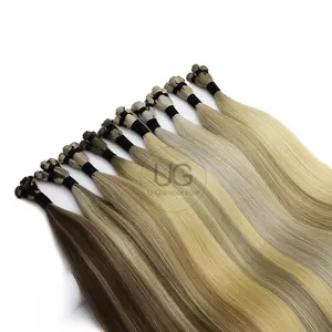 Wholesale Cuticle Aligned Professional Drop Shipping Packet Hand Tied Wefts