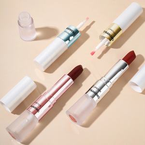 Tubos de Lápiz Labial Personalizados 2 en 1, Tubos Vacíos para Brillo Labial, Envase Único para Brillo Labial de 6 ml, Tubos Dobles Vacíos para Lápiz Labial y Brillo Labial - Product Image 1