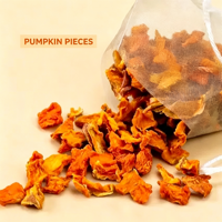 Sachets de tisane de citrouille sans caféine, naturellement sans sucre, riches en potassium, pour la digestion, les fibres, la réduction des ballonnements et la bêta-carotène