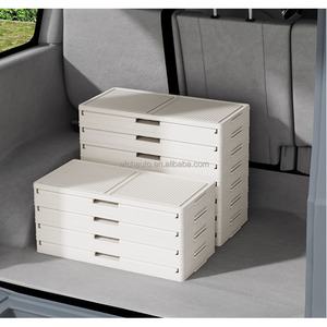 Caja de almacenamiento <span class=keywords><strong>plegable</strong></span> para maletero de <span class=keywords><strong>coche</strong></span> multifuncional, organizador para el hogar, suministros de plástico, OEM personalizable para maletero de <span class=keywords><strong>coche</strong></span> eficiente - Product Image 3