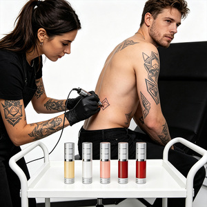 Kit de pigments multi-couleurs pour sourcils semi-permanents et lèvres, teinte douce et facile à appliquer, richesse couleur, tenue légère, anti-desquamation, réparation apaisante - Product Image 3