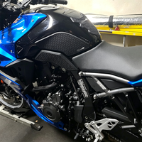 Autocollants de protection de réservoir de moto en caoutchouc 3D sur mesure pour GSX-8R 2023 à 2025
