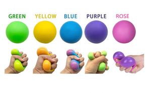 Logo personnalisé EVA multicolore décompression balle anti-stress balle anti-stress doux soulager le stress jouet - Product Image 6