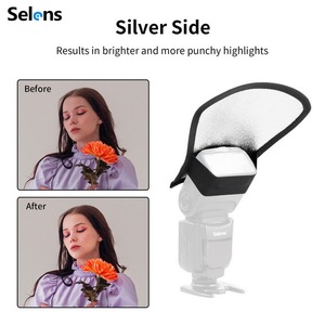 Hộp Tản Sáng 2 Trong 1 Selens, Tản Sáng Hình Chữ Nhật, Hai Mặt, Có Thể Gập Lại, Dùng Cho Đèn Tốc Độ - Product Image 4