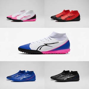 Chaussures de football pour hommes personnalisées OEM, à crampons longs, légères, en cuir, respirantes, à coupe basse, bon marché, pour l'entraînement - Product Image 4