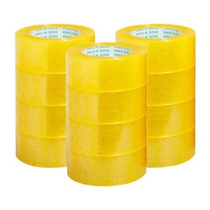 Cinta adhesiva transparente de 45 mm x 100 m, cinta de sellado de embalaje de alta viscosidad para logística de entrega urgente y comercio electrónico - Product Image 1