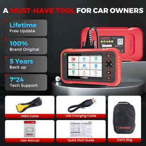 LAUNCH CRP123I V2.0, Diagnóstico de Cuatro Sistemas OBD2, 7 Funciones de Reinicio, Actualización Gratuita de por Vida, Nivel Profesional - Product Image 5