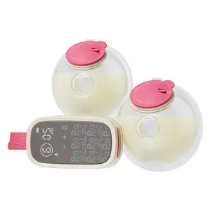 Desconto Coleção Cup Nova Wearable Bomba De Mama Sem Fio Otários Mãos Elétricas Livres Peito Electr Bomba Bombas De Mama