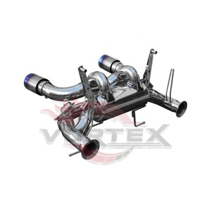 Sistema de Escape Catback de Acero Inoxidable Pulido Espejo OEM de Vortex Factory para Lamborghini Aventador LP700 Actualizado SVJ - Product Image 4