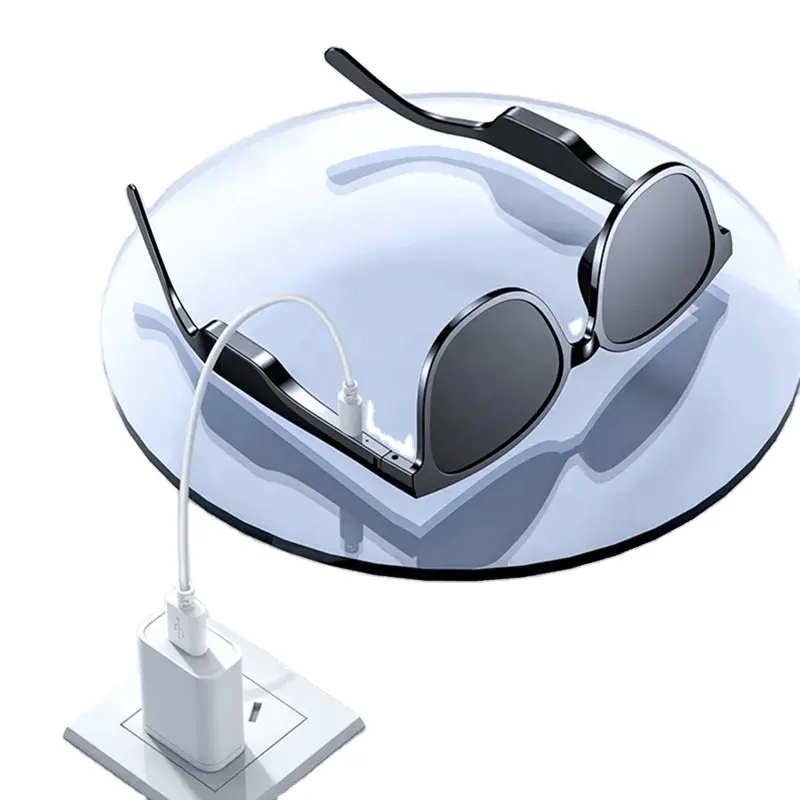 Individuelle neueste kabellose Lautsprecher Headset Kopfhörer Musik intelligente Brille digitales Glas Audio blaue Zahn-Sonnenbrille intelligente Sonnenbrille