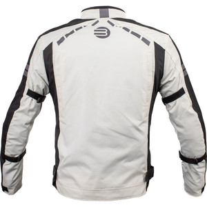 Chaqueta de moto Befast STRIKE CE Certificada 3 capas Negro Gris M - Product Image 3
