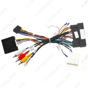 Harnais de câblage d'alimentation 16 broches pour autoradio avec prise en charge Canbus USB d'origine pour Hyundai Elantra/SantaFe/IX45/K3/Sportage/Sorento - Product Image 1