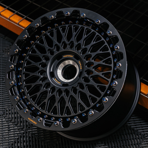 Rueda forjada beadlock de 17 18 19 20 21 22 pulgadas para Ford GT350 GT500 GT550 <span class=keywords><strong>Shelby</strong></span> <span class=keywords><strong>Ferrari</strong></span> F8 SF90 812 296 488 458 F12 GTC4 UGR-40 - Product Image 3