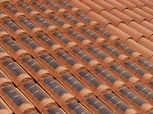 Tuiles solaires courbées de taille et de <span class=keywords><strong>couleur</strong></span> personnalisées, panneaux photovoltaïques en verre 30W 32W 40W 60W pour système d'énergie <span class=keywords><strong>solaire</strong></span>, tuiles de toit solaires BIPV - Product Image 4
