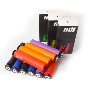 Hotsale <span class=keywords><strong>ODI</strong></span> vtt poignée de vélo 1 paires poignées de guidon en Silicone de vélo anti-dérapant absorbant les chocs poignée de vélo souple - Product Image 1