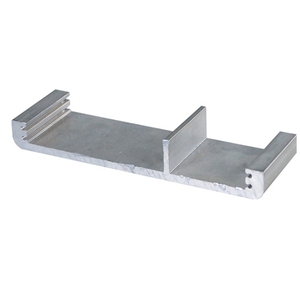 Profilo di alluminio 6063 anodizzante d'argento per la guida quadrata delle scatole di luce del tessuto - Product Image 5