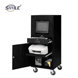 CHNSMILE 하이 퀄리티 스틸 모바일 워크샵 컴퓨터 캐비닛 4 바퀴 사용자 정의 PC 컴퓨터 캐비닛 판금 제작 - Product Image 2
