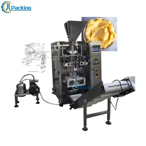 JCL Automatic Multi-function Paste Jam Soya Bean Milk Soybean Milk Packing Machine With Liquid Pump