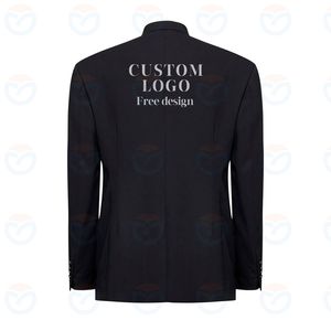 2025 al 2026 personalizzato OEM/ODM maglia logo stampa grafica moda Casual doppio petto <span class=keywords><strong>uomo</strong></span> abito - Product Image 2