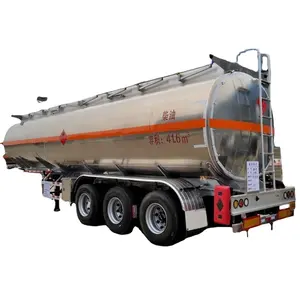 Hete Verkoop 3 4 As 5000-20000 Liter Grote Mini Nieuwe Gebruikte Stijve Brandstof Tanker Oplegger Te Koop